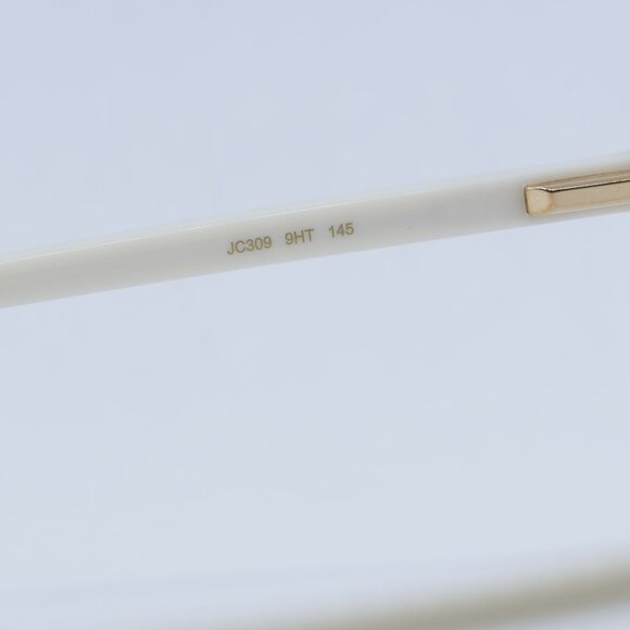🕶️ New Jimmy Choo JC309 09HT 00 Eyeglasses - Black/White Frame 53mm - Picture 7 of 11